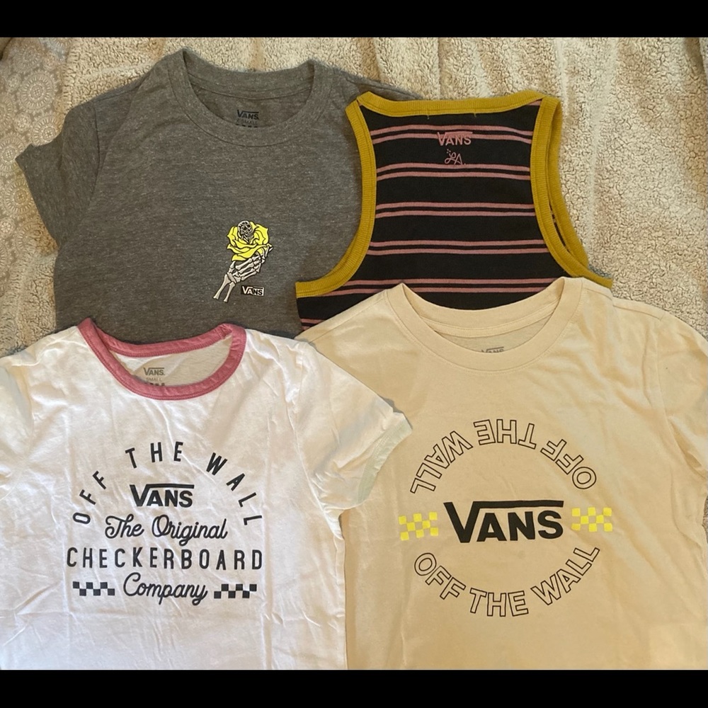 Van’s Women’s T-shirt’s (all 4 included in price)